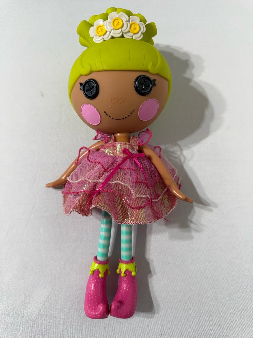 Lalaloopsy 2009 Pix E. Flutters Full Size Doll With Wings & Shoes Elf Boots